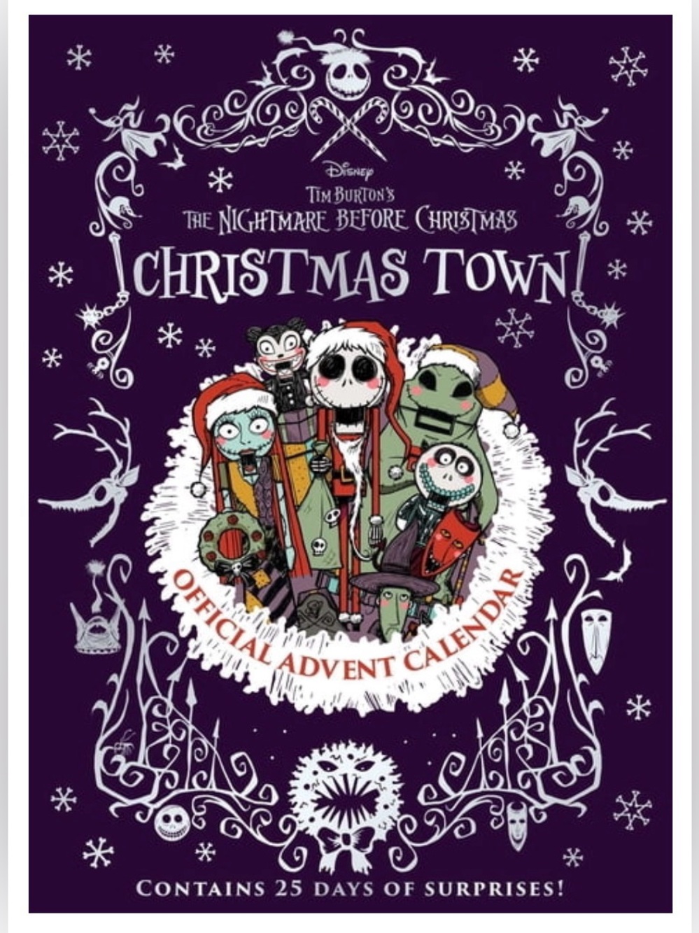 Nightmare Before Christmas Christmas Town Official Advent Calendar